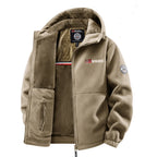 Castell | Chaqueta Polar con Capucha y Forro Cálido