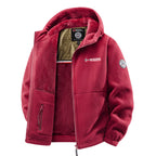 Castell | Chaqueta Polar con Capucha y Forro Cálido