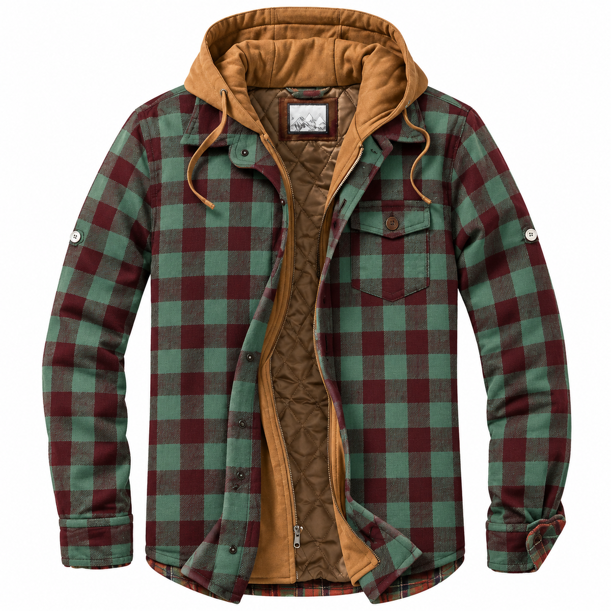 Castell | Chaqueta urbana de cuadros