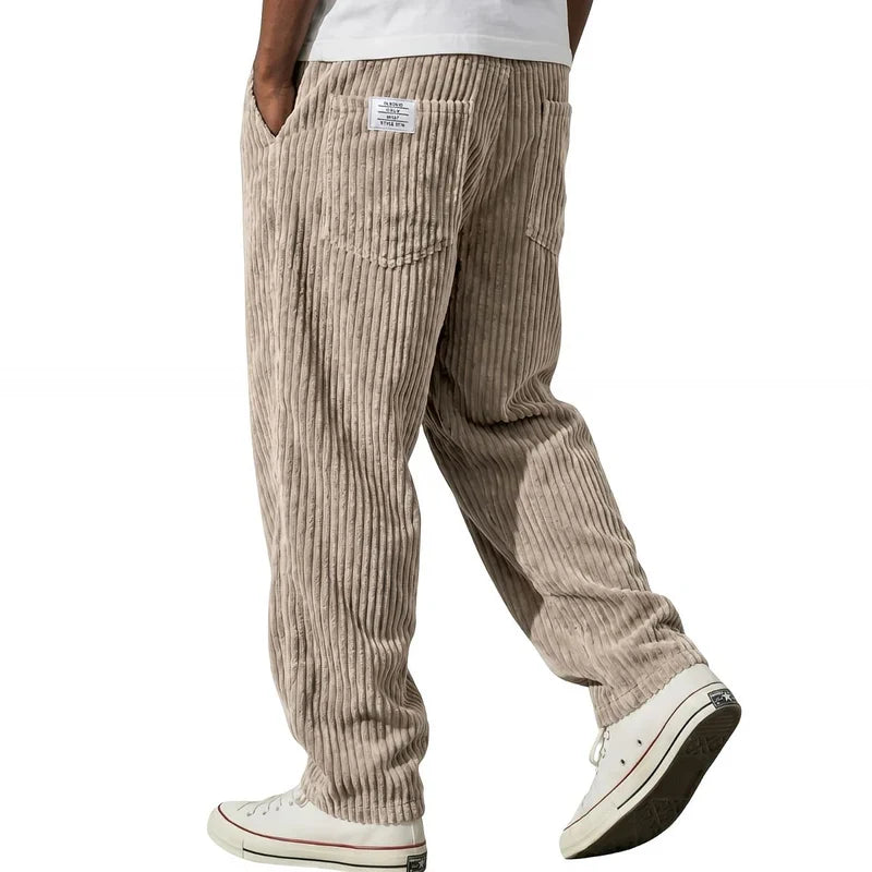 Castell | Pantalón de pana con cintura elástica