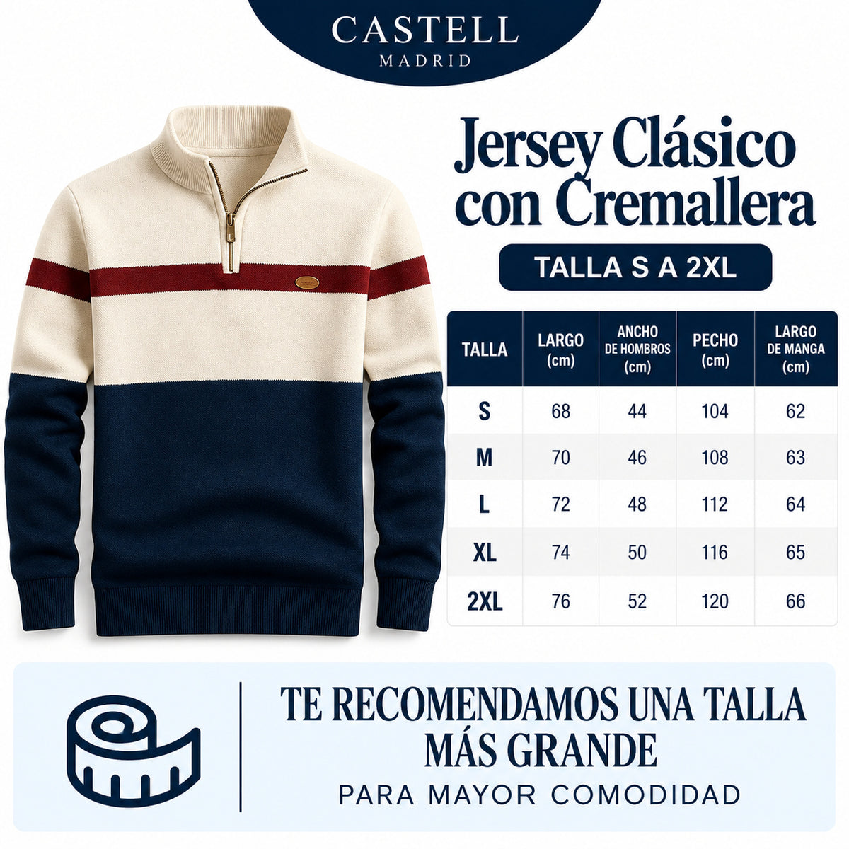 Tabla de tallas