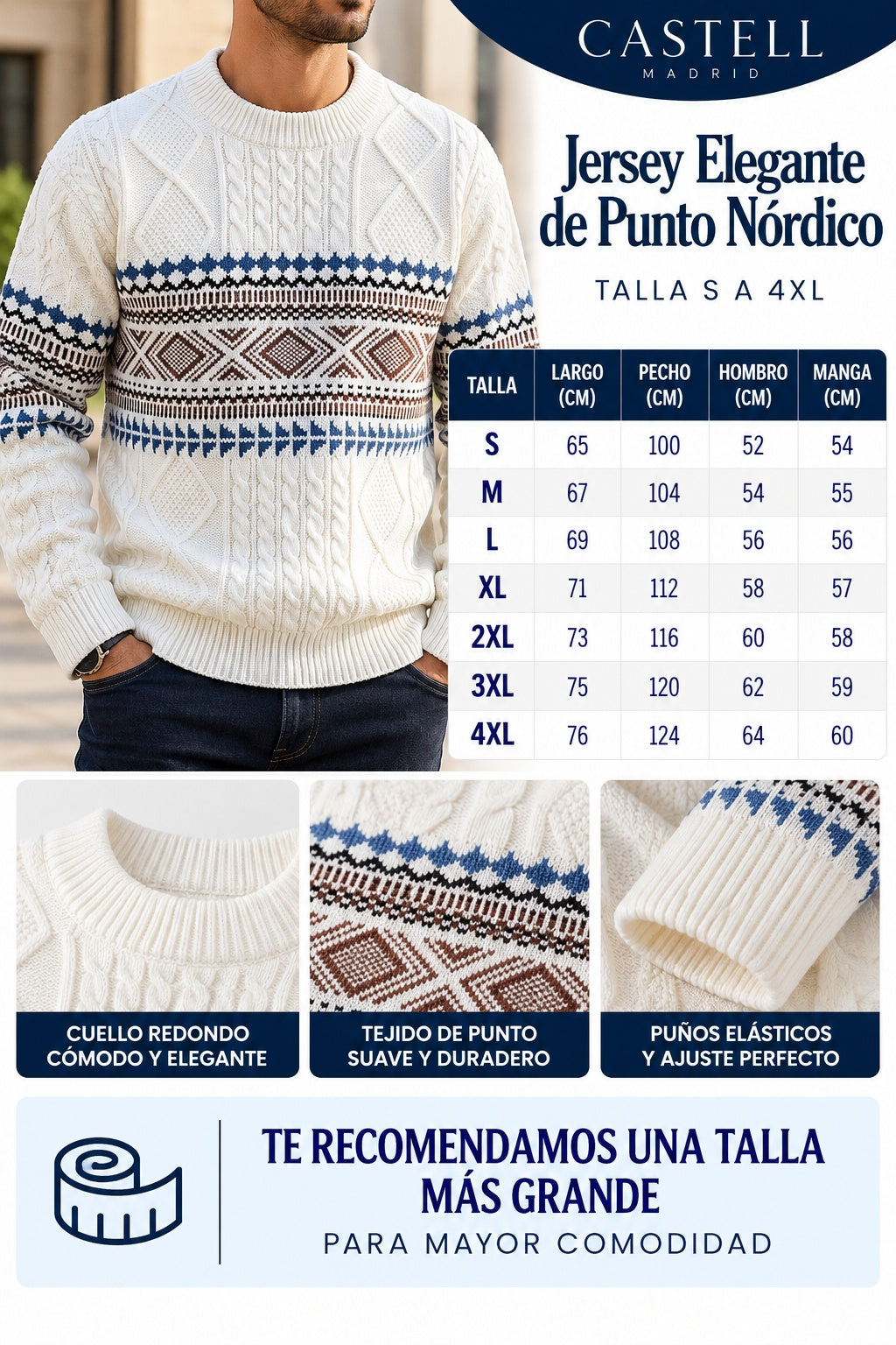 Tabla de tallas
