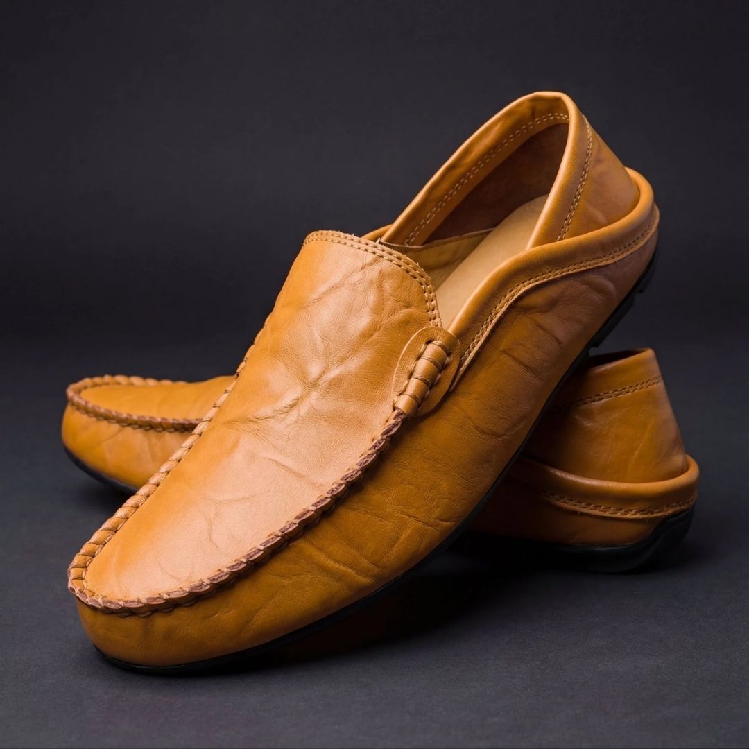 Castell | Mocasines de Piel con Soporte