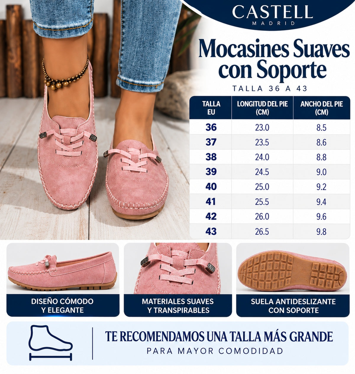 Tabla de tallas