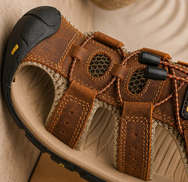 Castell | Sandalias de Cuero Premium