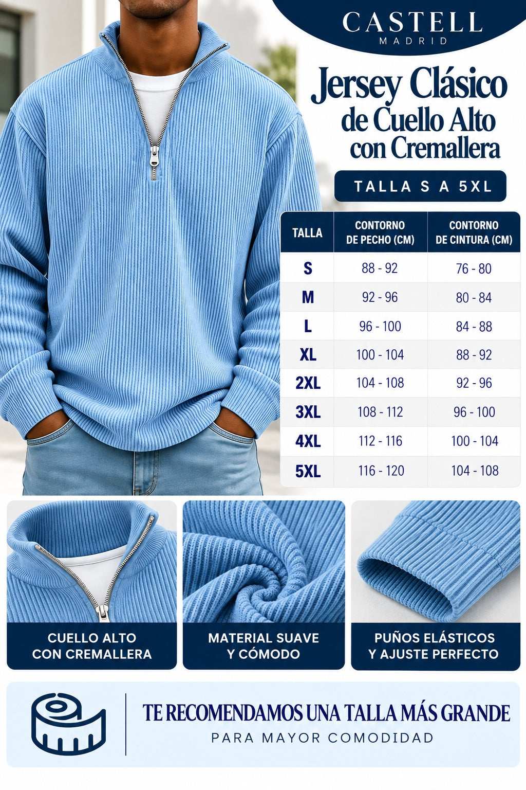 Tabla de tallas