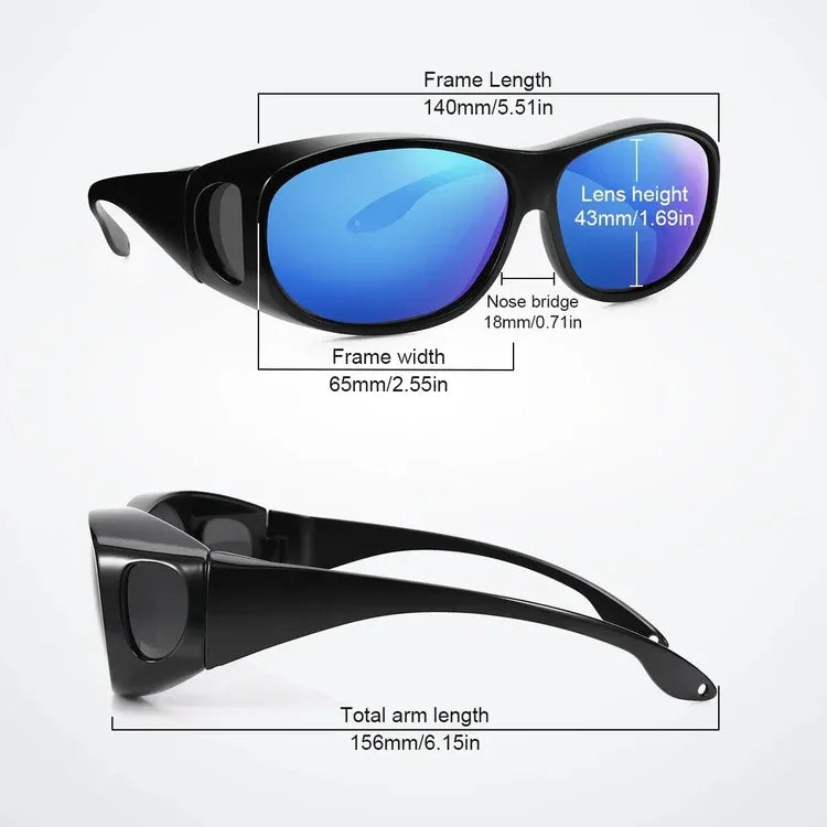 Castell | Gafas de Sol Polarizadas para Gafas Graduadas