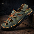 Castell | Sandalias de Cuero con Soporte