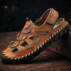Castell | Sandalias de Cuero con Soporte